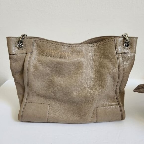 Tory Burch Britten Nude/ grey bag - Picture 11 of 16